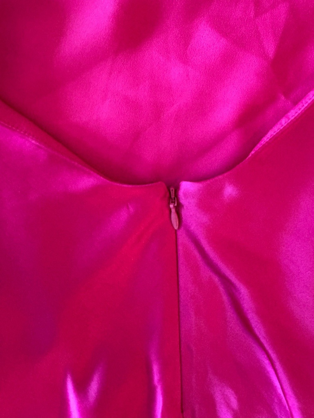 Lovers and Friends Revolve Hayes Mini Dress Magenta Pink High Neck Open Back XS - Picture 6 of 13